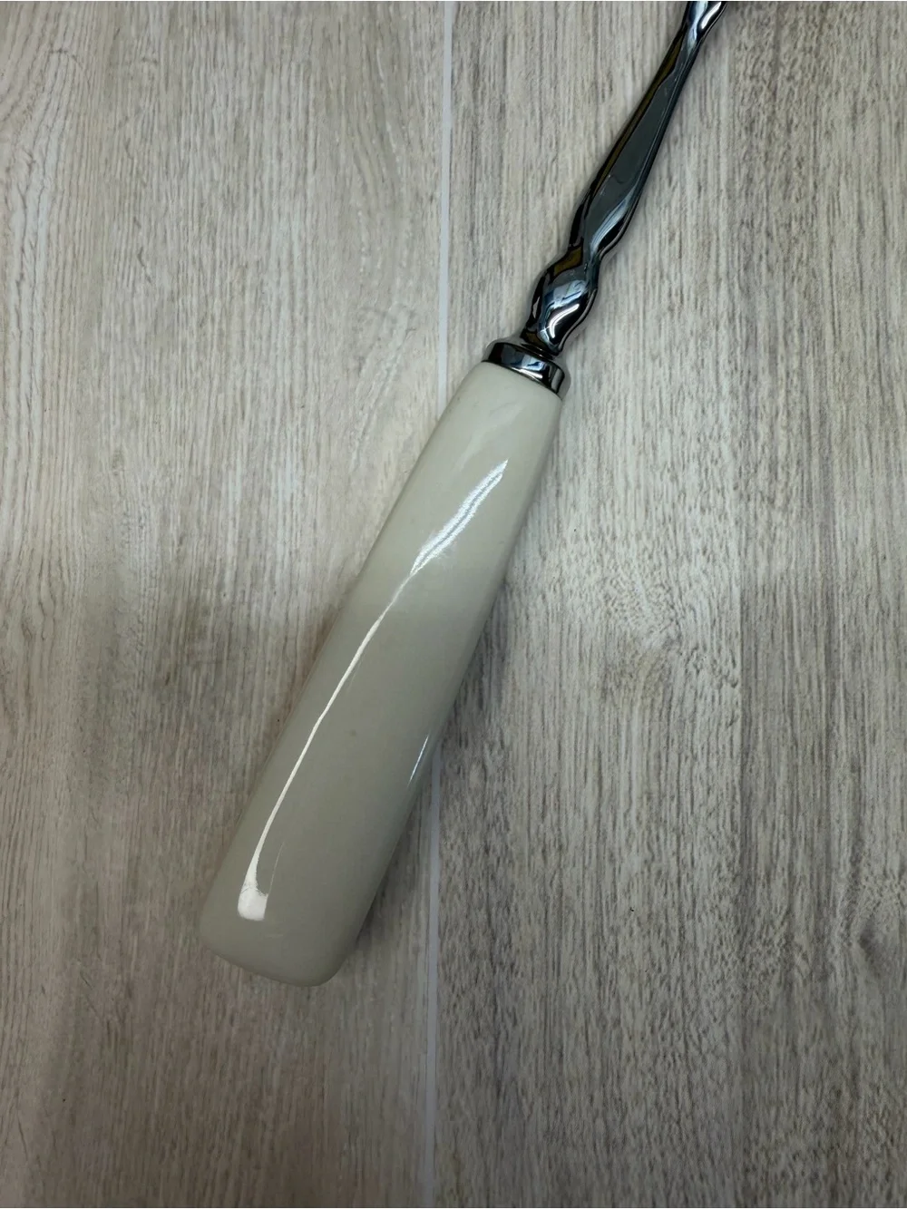 Longaberger All American Stars and Stripes Serving Fork Ceramic Handle